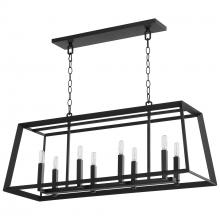 Cyan Designs 10378 - Hyperion Island - 8-Light Black - Large