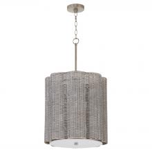 Cyan Designs 11938 - Boracay Pendant Brushed Grey - Nickel