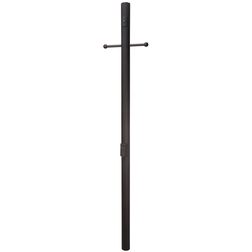84" Fluted Post w/Photocell & Outlet