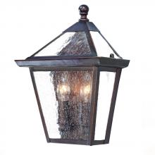 Acclaim Lighting 7604ABZ - Bay Street Collection Wall-Mount 2-Light Outdoor Architectural Bronze Light Fixture