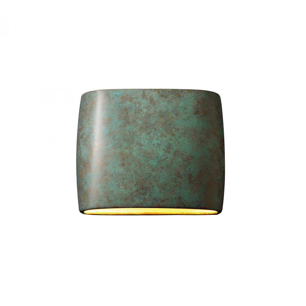Wide ADA Oval - Open Top & Bottom - LED