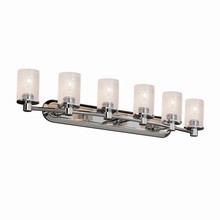 Justice Design Group FSN-8516-10-SEED-CROM - Rondo 6-Light Bath Bar