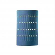 Justice Design Group CER-2285W-MDMT-LED1-1000 - Small LED Cactus Cylinder - Open Top & Bottom (Outdoor)
