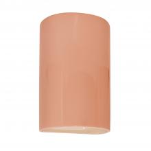 Justice Design Group CER-0940-BSH-LED1-1000 - Small LED Cylinder - Closed Top