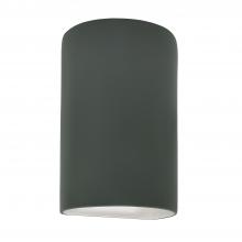 Justice Design Group CER-5940-PWGN - Small ADA Cylinder - Closed Top