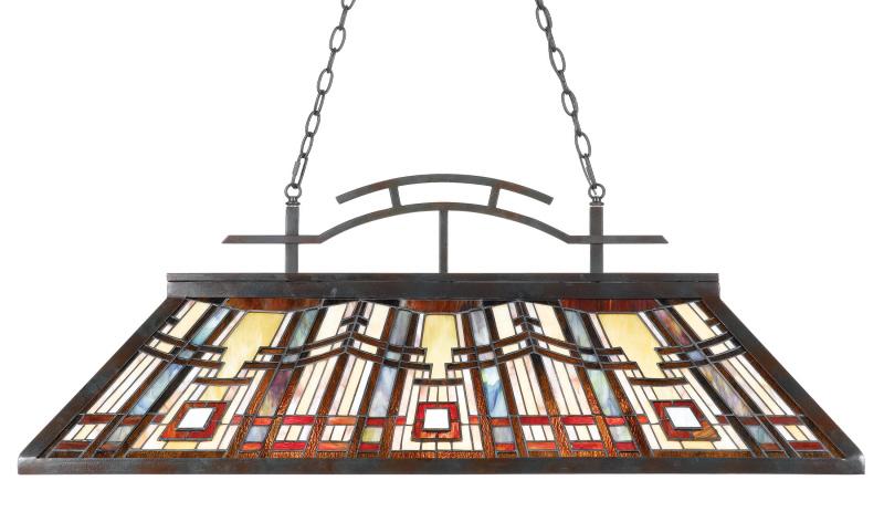 Classic Craftsman Island Chandelier
