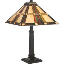 Quoizel TF954TVB - One Light Vintage Bronze Table Lamp