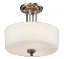 Z-Lite 434-SF-BN - 3 Light Semi Flush Mount