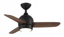 Wind River WR2008MB - The Mini 36" indoor/outdoor LED ceiling fan
