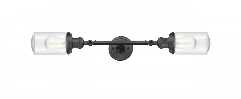 Dover - 2 Light - 5 inch - Oil Rubbed Bronze - Adjustable Bath Vanity Light