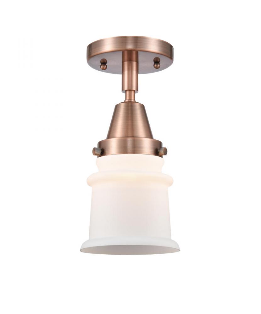Canton - 1 Light - 6 inch - Antique Copper - Flush Mount