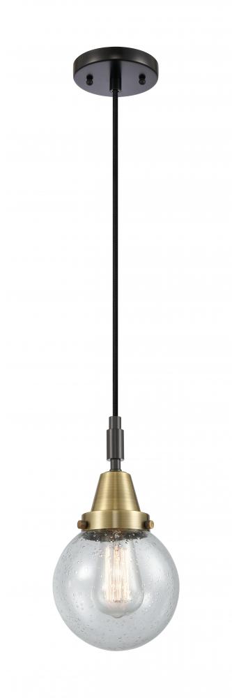 Beacon - 1 Light - 6 inch - Black Antique Brass - Mini Pendant