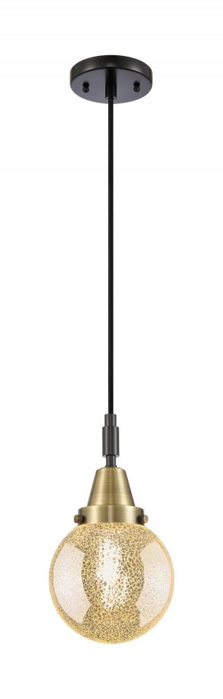 Beacon - 1 Light - 6 inch - Black Antique Brass - Mini Pendant