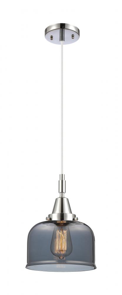 Bell - 1 Light - 8 inch - Polished Chrome - Mini Pendant