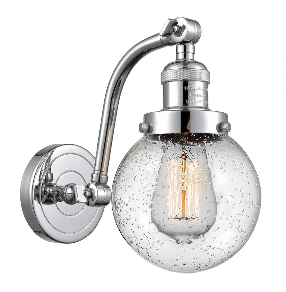 Beacon - 1 Light - 6 inch - Polished Chrome - Adjustable Sconce