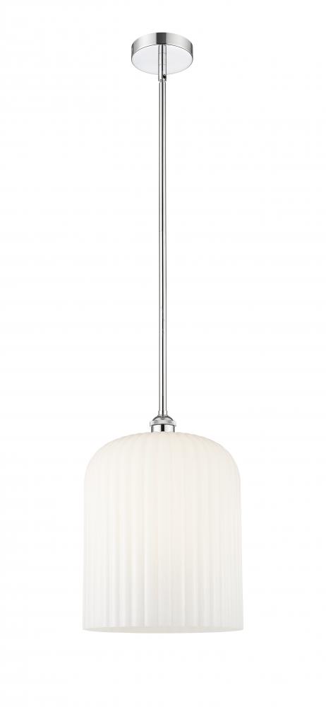 Bridal Veil - 1 Light - 5 inch - Polished Chrome - Cord hung - Mini Pendant