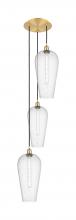 Innovations Lighting 113B-3P-SG-G456-8SDY - Chelsea - 3 Light - 15 inch - Satin Gold - Cord Hung - Multi Pendant