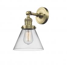 Innovations Lighting 203-AB-G42 - Cone - 1 Light - 8 inch - Antique Brass - Adjustable Sconce