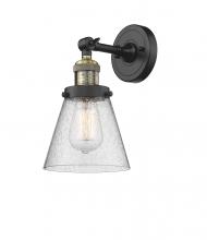 Innovations Lighting 203-BAB-G64 - Cone - 1 Light - 6 inch - Black Antique Brass - Adjustable Sconce