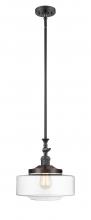 Innovations Lighting 206-OB-G692-12-LED - Bridgeton - 1 Light - 12 inch - Oil Rubbed Bronze - Stem Hung - Adjustable Mini Pendant