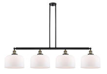 Innovations Lighting 214-BAB-G71-L - Bell - 4 Light - 54 inch - Black Antique Brass - Stem Hung - Adjustable Island Light