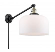 Innovations Lighting 237-BAB-G71-L - Bell - 1 Light - 12 inch - Black Antique Brass -Adjustable Swing Arm