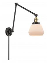 Innovations Lighting 238-BAB-G171 - Fulton - 1 Light - 8 inch - Black Antique Brass -Adjustable Swing Arm