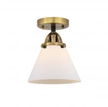 Innovations Lighting 288-1C-BAB-G41 - Cone - 1 Light - 8 inch - Black Antique Brass - Semi-Flush Mount