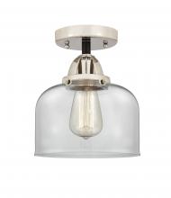 Innovations Lighting 288-1C-BPN-G72-LED - Bell - 1 Light - 8 inch - Black Polished Nickel - Semi-Flush Mount