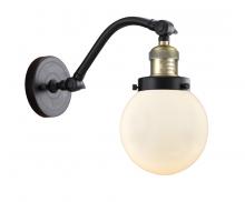 Innovations Lighting 515-1W-BAB-G201-6 - Beacon - 1 Light - 6 inch - Black Antique Brass - Adjustable Sconce