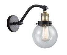 Innovations Lighting 515-1W-BAB-G204-6 - Beacon - 1 Light - 6 inch - Black Antique Brass - Adjustable Sconce