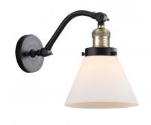 Innovations Lighting 515-1W-BAB-G41 - Cone - 1 Light - 8 inch - Black Antique Brass - Adjustable Sconce
