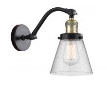 Innovations Lighting 515-1W-BAB-G64 - Cone - 1 Light - 7 inch - Black Antique Brass - Adjustable Sconce