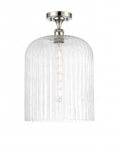 Innovations Lighting 516-1C-PN-G559-12SDY - Bridal Veil - 1 Light - 5 inch - Polished Nickel - Semi-Flush Mount