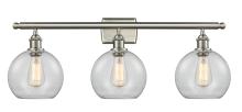 Innovations Lighting 516-3W-SN-G122 - Athens - 3 Light - 28 inch - Brushed Satin Nickel - Bath Vanity Light