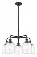 Innovations Lighting 516-5CR-OB-G558-6CL - Bella - 5 Light - 24 inch - Oil Rubbed Bronze - Chandelier