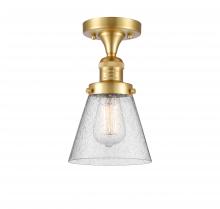 Innovations Lighting 517-1CH-SG-G64 - Cone - 1 Light - 7 inch - Satin Gold - Semi-Flush Mount