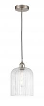 Innovations Lighting 616-1P-SN-G559-8SDY - Bridal Veil - 1 Light - 5 inch - Brushed Satin Nickel - Cord hung - Mini Pendant