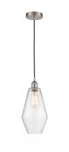 Innovations Lighting 616-1P-SN-G654-7 - Cindyrella - 1 Light - 7 inch - Brushed Satin Nickel - Cord hung - Mini Pendant
