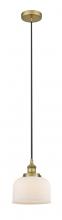 Innovations Lighting 616-1PH-BB-G71 - Bell - 1 Light - 8 inch - Brushed Brass - Cord hung - Mini Pendant