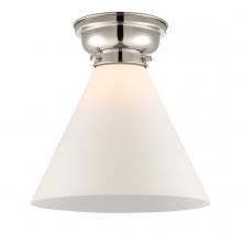 Innovations Lighting 623-1F-PN-G41-L - Cone - 1 Light - 12 inch - Polished Nickel - Flush Mount