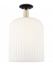 Innovations Lighting 716-1C-BAB-G559-12GWH - Bridal Veil - 1 Light - 12 inch - Black Antique Brass - Semi-Flush Mount