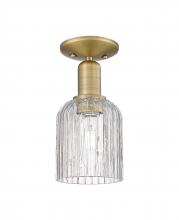 Innovations Lighting 716-1C-BB-G559-5CL - Bridal Veil - 1 Light - 6 inch - Brushed Brass - Semi-Flush Mount