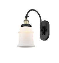 Innovations Lighting 918-1W-BAB-G181 - Canton - 1 Light - 7 inch - Black Antique Brass - Adjustable Swing Arm