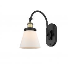 Innovations Lighting 918-1W-BAB-G61 - Cone - 1 Light - 6 inch - Black Antique Brass - Adjustable Swing Arm