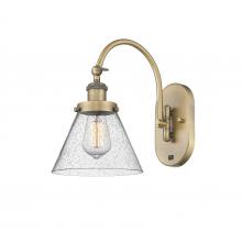 Innovations Lighting 918-1W-BB-G44 - Cone - 1 Light - 8 inch - Brushed Brass - Adjustable Swing Arm