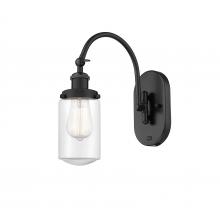 Innovations Lighting 918-1W-BK-G312 - Dover - 1 Light - 5 inch - Matte Black - Adjustable Swing Arm