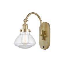 Innovations Lighting 918-1W-SG-G322 - Olean - 1 Light - 7 inch - Satin Gold - Adjustable Swing Arm
