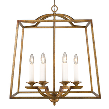 Golden 3072-6P GG - Athena 6 Light Pendant