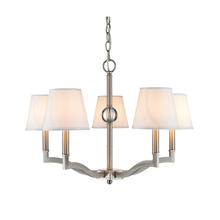 Golden 3500-5 PW-CWH - 5 Light Chandelier